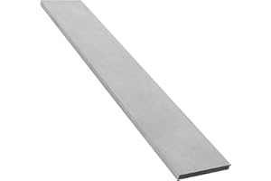 Utoolmart, fresa per tornio quadrato, 300 mm, lunghezza totale: 5 mm, spessore 50 mm, larghezza 50 mm, acciaio HSS rettangolare, fresa per tornitura e separazione, 1 pezzo