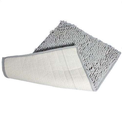 LIFECART waschbar weich Hochflor rutschfest absorbierenden Badematte Badezimmer Dusche Teppiche Hochflor Teppich – grau - 3