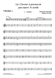 Image de ALFONCE PRODUCTION SEJOURNE EMMANUEL - LES CLAVIERS A PERCUSSIONS PARCOURENT LE MONDE VOL.1 + CD Partition classique Cuivre et percussion Percussion