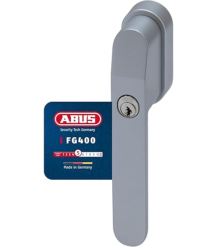 ABUS Poignée De Fenêtre Verrouillable FG300 - Bouton De Fenêtre Avec