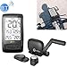 Produktbild BicycleParts YHM MEILAN M4 IPX5 Wasserdichte Bluetooth V4.0 Drahtlose Fahrradcomputer Radfahren Stoppuhr Tachometer Geschwindigkeit Trittfrequenzsensor Kilometerzähler mit 2,5 zoll Bildschirm