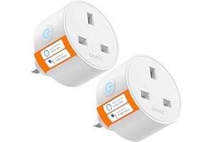 GNCC Smart Plug, 2 Pack WiFi Outlet Works with Alexa, Device Sharing and Timer, Remote Voice Control, 2.4G WiFi Only, 13A, No Hub Required