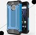 Produktbild Moto G6Plus Armor Case, Very Light Slim Lines Style Hard Shield Soft Armour Cover, WEIFA 2017 Newest Super Cool Anti-Drop Protection CellPhone Case For Motorola G6 Plus Blue