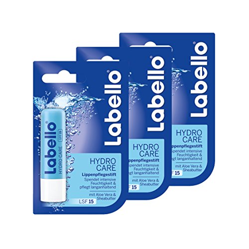 Labello Lippenpflege Basispflege Hydro Care, 3er Pack (3 Stück) - 4