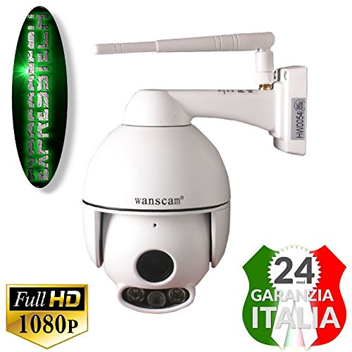 Preisvergleich Produktbild Wanscam HW0054 1080p Mini Dome-IP-Kamera Onvif PTZ.