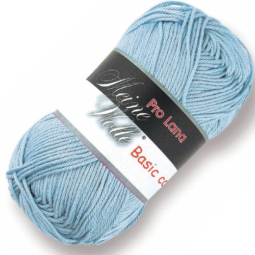 Basic Cotton - 50g - Farbe: 56, hellblau (33 Farben erhältlich)