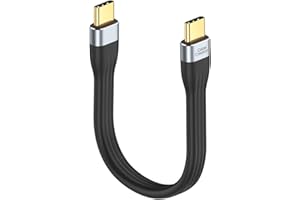 CableCreation Kabel USB C na USB C krótki 15 cm, 3 A/60 W USB C, kabel do szybkiego ładowania do MacBook Pro Air, iPad Pro, Chromebook Pixel, Galaxy S20, S21, S22, Tab A8 itd.