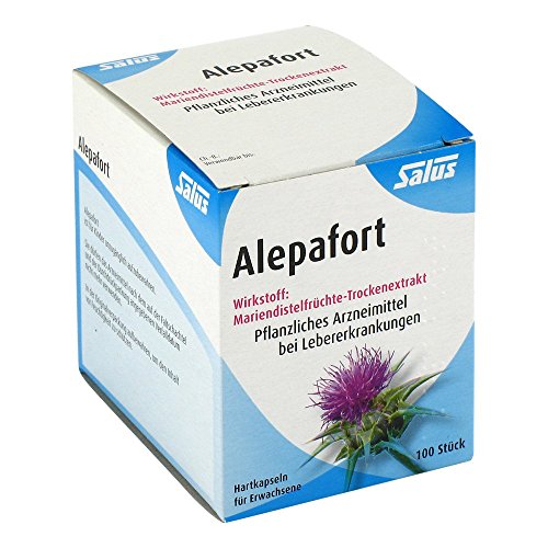 Preisvergleich Produktbild Alepafort Mariendistel Hartkapseln 100 stk
