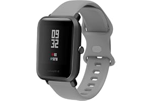 ACTECH Pasek Do Amazfit Bip/Amazfit GTR 42 mm/Amazfit GTS/Amazfit GTS 2 Mini/Amazfit GTS 2e/Amazfit GTS 2, 20 mm silikonowy zamiennik opaski na nadgarstek