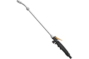 JRYGAC Pistolet à buse pour nettoyeur haute pression, pistolet de jardin en métal, pistolet à nettoyeur haute pression, lance de tuyau d'arrosage pour lavage de voiture et d'animaux domestiques