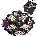 【 DIY freien Lauf 】Man kann seine kreative Seite freien Lauf lassen, durch die Selbstgestaltung und die dadurch entstehen der persönliche Note hat. Dies ist ein halbfertige Überraschung Box, sie kann sofort selbst gestaltet und verziert werden ohne lästiges zusammenbauen oder basteln. Außerdem sind die kreativen Möglichkeiten nahezu unendlich.