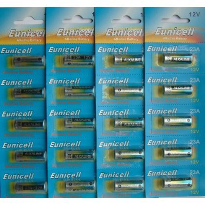 Price comparison product image 20 x Eunicell 23A 12v Alkaline Batteries