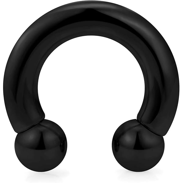 Set Da 6 Piercing A Cerchio In Acciaio Inossidabile - Per Labbra, Naso, Ombelico | Gioielli Corpo Briana Williams - Foto 6