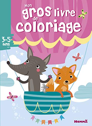 Mon gros livre de coloriage (Renard et loup) Mon gros livre de coloriage (Renard et loup)