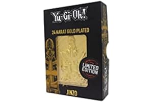 FANATTIK YU-GI-OH! - Jinzo - Carte en Métal Plaqué Or Collector