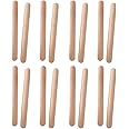 Tree2018 Classical Wood Claves, Musical Percussion Instrument,7.8 Inch