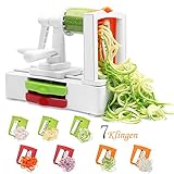 🥕100% ZUFRIEDEN ODER GELD ZURÜCK - Wir sind sicher, dass Sie Ihren neuen Spiralschneider lieben werden! Sollten Sie der Spiralschneider in 60 Tage ohnen Grund zurück senden, wenn Sie nicht zufrieden sein. Und wir bieten 1 Jahr Garantie. Somit besteht für Sie kein Risiko!