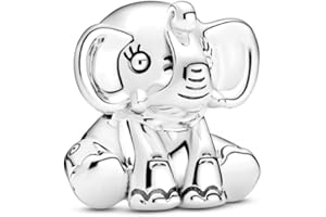 Pandora Charms ze srebra próby 925, słonik Ellie