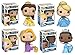 Produktbild Funko POP! Disney Princesses: Belle + Cinderella + Rapunzel + Tiana Set NEW