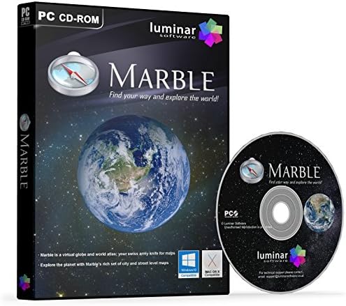 Marble - Virtual Globe and World Atlas (PC & Mac) - BOXED AS SHOWN
