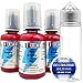 Produktbild T-Juice Red Astaire 30ml Aroma für Liquid E-Liquid E-Zigarette Base Juice Chubby Gorilla 60ml Leerflasche Peak und Hill Draht (3 x Red Astaire 30ml)