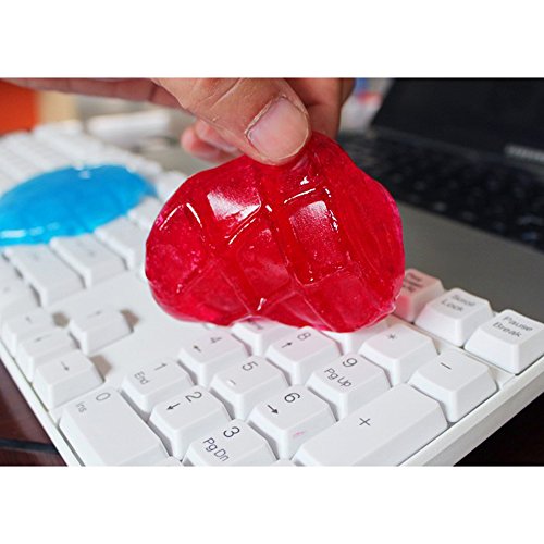 Dealglad® Universal Computer-Tastatur-Reiniger, befreit von Staub, Magic Gel (zufällige Farbe) - 3