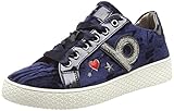 Absatzhöhe: flach Bugatti Damen 422525026959 Sneaker, Blau (Dark Blue/Metallics 4190), 38 EU