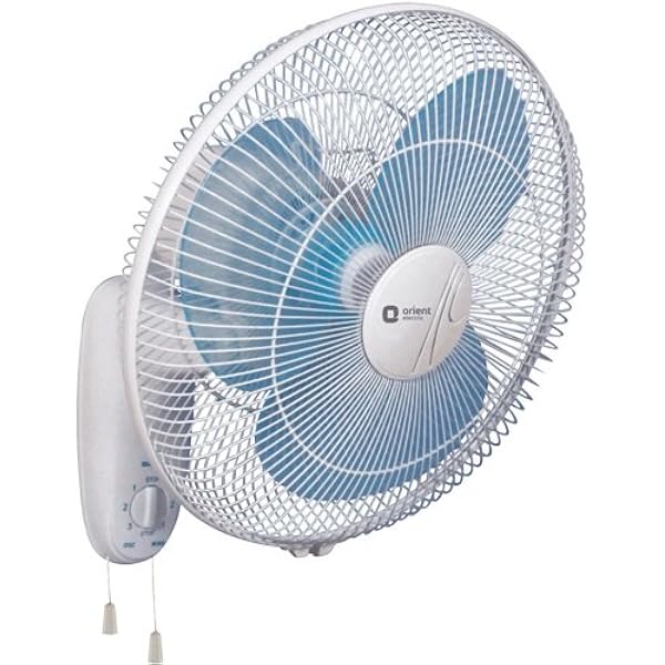 Buy Orient Electric Wall-41 400mm Wall mounted fan (Crystal White, 16-inch)  Online at Low Prices in India - Amazon.in