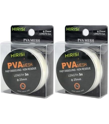 Rete PVA Per Pesca Alla Carpa - 3 Pezzi Da 5m Con Forbici, Sacchetti Idrosolubili - Foto 6