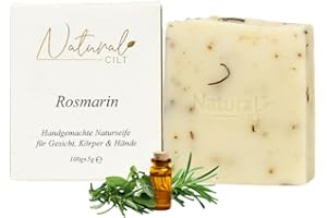 ‎NATURAL CILT Natural Cilt Rosemary Soap, 100% Natural Soap, Without Harmful Ingredients, Certified, Handmade Shower Soap for All Skin Types, Shower Gel, Natural Cosmetics
