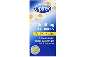 Optrex Soothing Eye Drops for Itchy Eyes 10 ml (Pack of 2)
