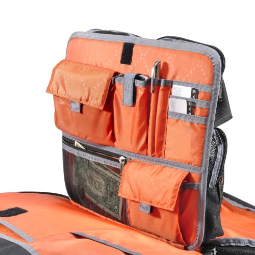 Everki Versa – Premium Laptoptasche für Notebooks bis 16 Zoll (40,6 cm) mit patentiertem Ecken–Schutz–System, durchdachtem Fächer-Konzept und weiteren hochwertigen Funktionen, Schwarz - 8