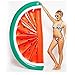 Produktbild BaFang Riesen PVC aufblasbarer Pool schwimmende Drainage Bett / Schwimmringe / Premium Raft Lounger / Wasser Erholung Freizeit Stuhl für Erwachsene & Kinder (Wassermelone)