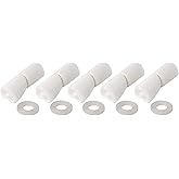 Empasa Fliegengitter 5er Set - Klettband, Kürzbar Bis 130x220cm