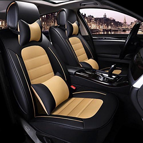 PENG Car Seat Geely Vision SUV Panda King Kong C5 Free Boat Car Seat Four Seasons Leather All Seat Cover Set , 1