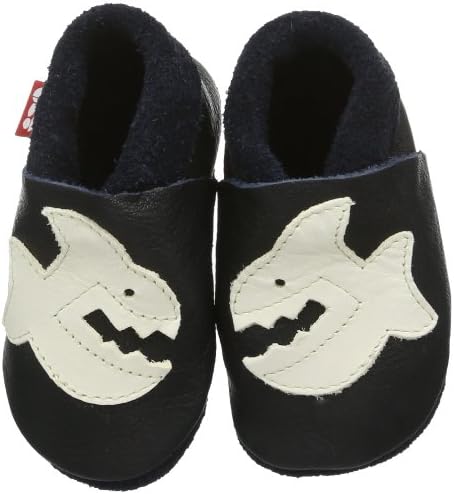 Pololo Boys Piranha blau First Walking Shoes Blue Blau (enzian 700) Size: 24/25