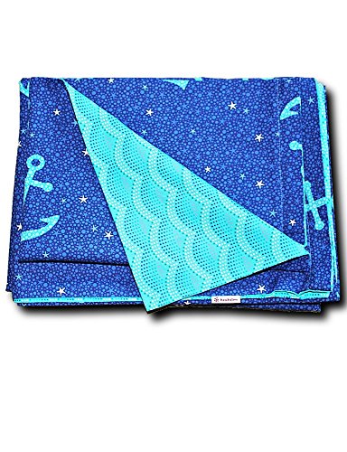 boubalou Kinderbettwäsche „Dreamy Sea“ 100% Baumwolle 40 x 60 cm + 100 x 135 cm mit Reißverschluss - 4