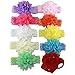 0-24m 10pcs Baby Headband Crochet Elastic Hairband Lace Band For Baby Girls Toddler Infant Kids Hair Accessories