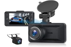 ILESTDG Oryzom Dashcam 4K Pro – Enregistrement Ultra HD avec Caméras Avant/arrière, Vision Nocturne Et Surveillance 24h/24, 1080P｜Chargeur Allume-Cigare (STD: 4K+1080P + Chargeur Auto)