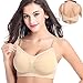 Coffeepop Women's Solid Comfort Seamless Maternity Breastfeeding Nursing Bra Sleep Bra