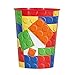 Price comparison product image Unique Party 58237  - 16oz Building Blocks Birthday Plastic Cup