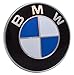 Produktbild BMW-Emblem für Motorhaube, Kofferraum mit 2 Stiften, 82 mm 1 3 5 7 Serie M3 M5 X5 E30 E36 E46