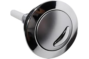 CANJPTON Compatible with Twyford Optima49 Dual Flush Toilet Cistern Push Button Assembly Siamp CF1003CP