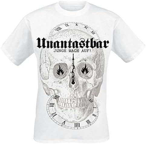 Unantastbar Junge wach auf T-Shirt White M