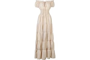 Josamogre Médiévale Renaissance Costume Robes Maxi Parti Vintage Déguisements Halloween Gothique Femmes Cosplay Déguisement Carnaval Victorien