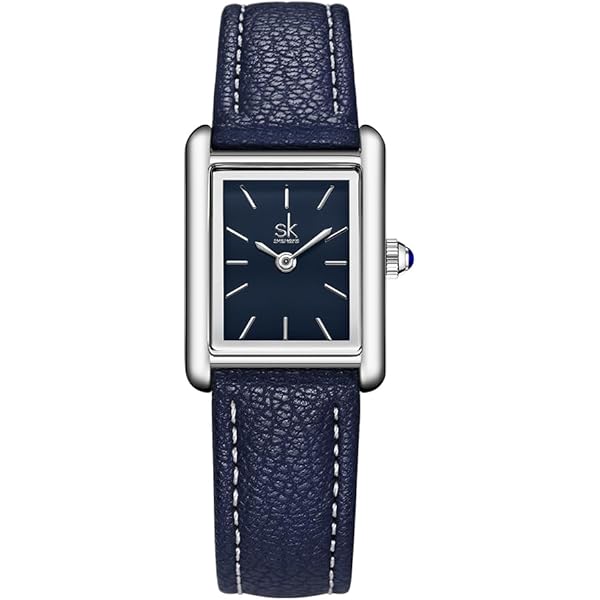 Montre Femme Minimaliste RORIOS - Cadran 23mm, Bracelet Cuir 8mm - Étanche 30m - Mouvement Quartz Japonais