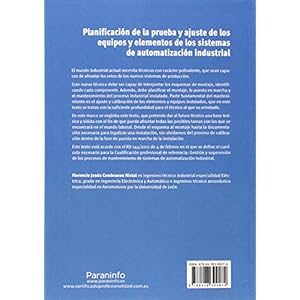 Planificación de la prueba y ajuste de los equipos y elementos de los sistemas de automatización industrial (Cp - Certificado Profesionalidad)