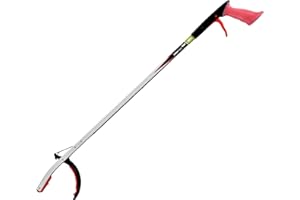 The Helping Hand Company Litter Picker PRO - Recogedor de arena de gel de 85 cm, recogedor de arena resistente con mango de gel de agarre cómodo, recogedor de basura, agarrador de jardín, agarrador de