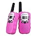 Price comparison product image FLOUREON Walkie Talkies for Kids 2-Way Radio with 8 Channels Long Distance Range 2pcs Walky Talky- Pink