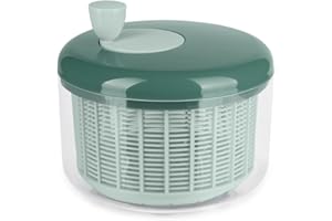 Livoo - Essoreuse à salade 3,5L MEN433 - manuel, maille fine, base antidérapante, compatible lave-vaisselle